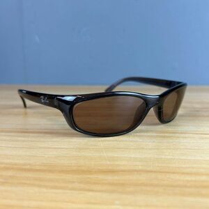 Ray-Ban RB4115 Brown Sunglasses Glossy Tortoise Italy Frame Only 606/71 3N
